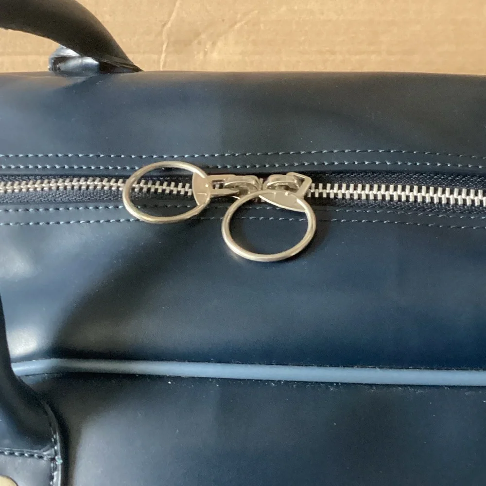 Structure Navy Blue Overnight Bag